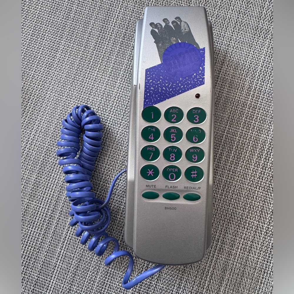 90210 vintage 90s phone Beverly Hills 90210 merch Jason Priestly Luke Perry fans